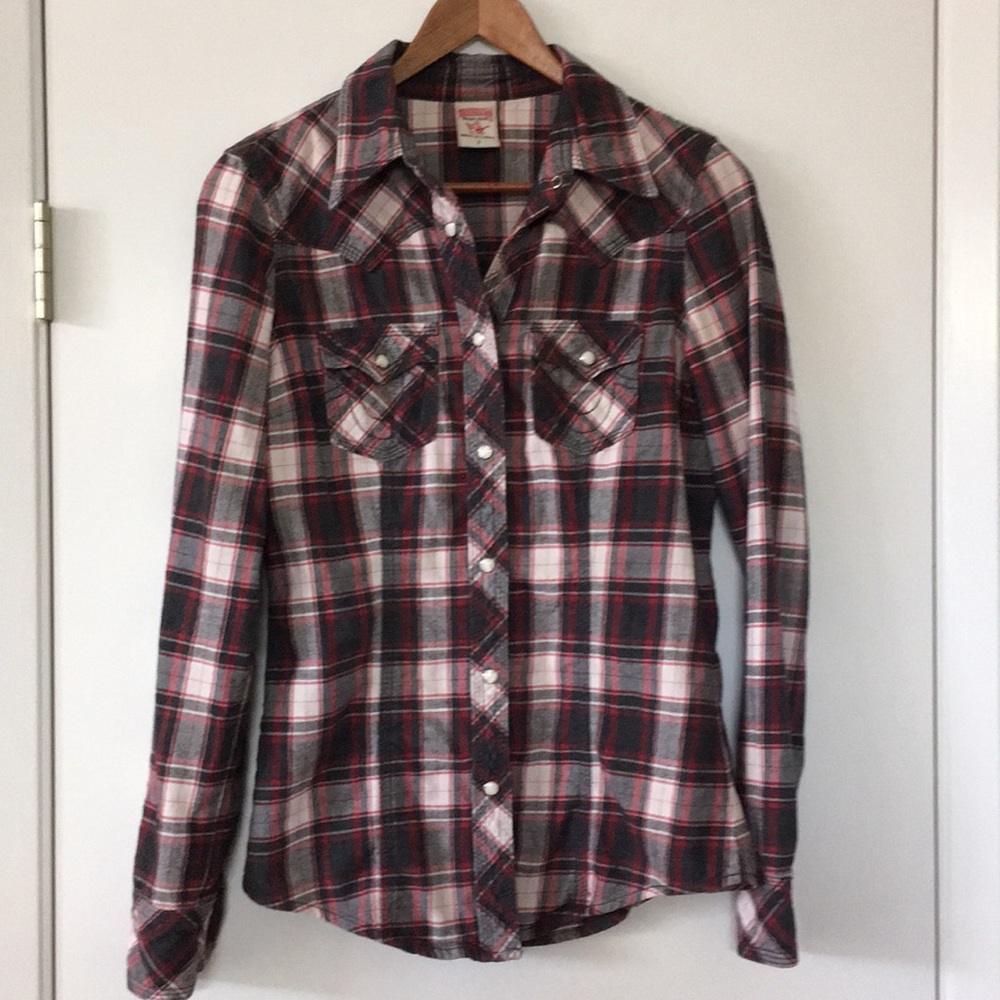 {True Religion} Flannel Button Down